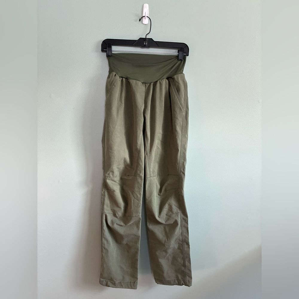 Adidas Outdoor Women’s Green Hiking Pant Toggle Jogger Sz S Gorpcore